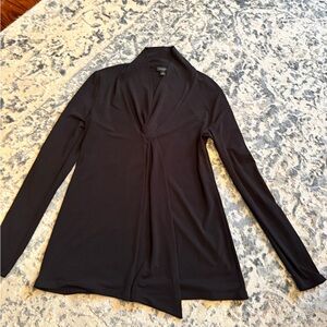 Elegant Black stretch Jersey women’s top